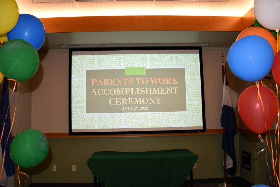 The Parents to Work Program, a collaboration between Arapahoe County Child Support Services and Arapahoe/Douglas Works!, celebrated an Accomplishment Ceremony on Wednesday, July 27, 2022.