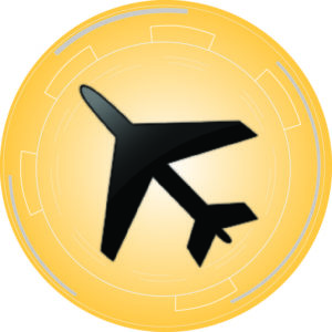 Graphique de bouton d'aviation