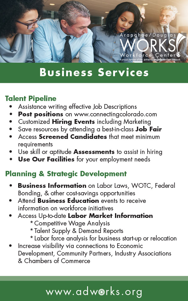 Business Services flyer cover