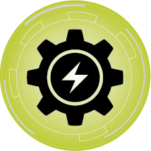 Clean Tech Manufacturing button graphic