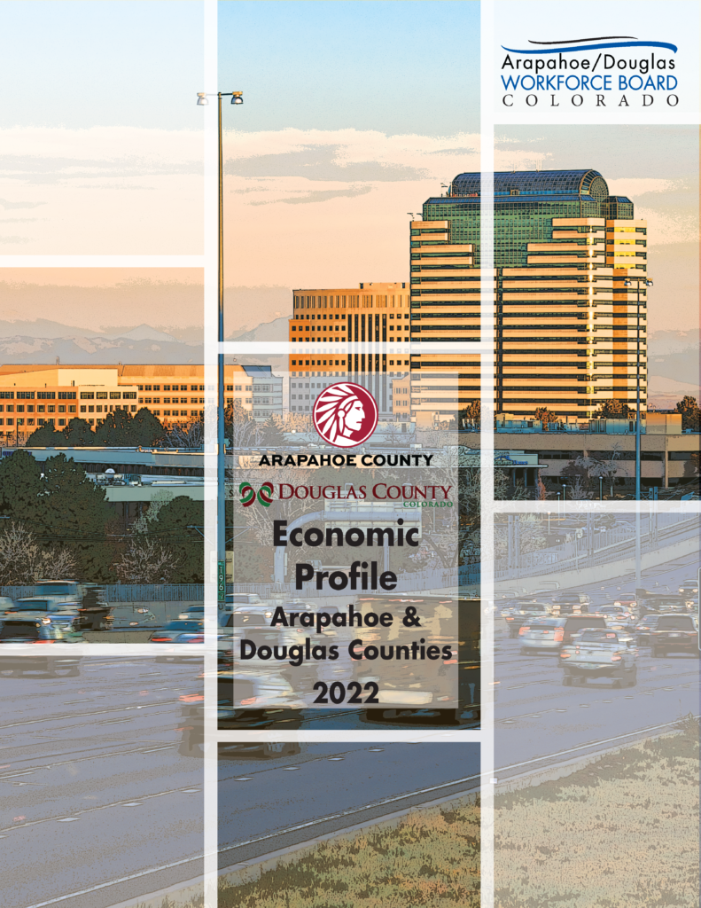 Image de couverture du Profil économique des comtés d'Arapahoe et de Douglas 2022