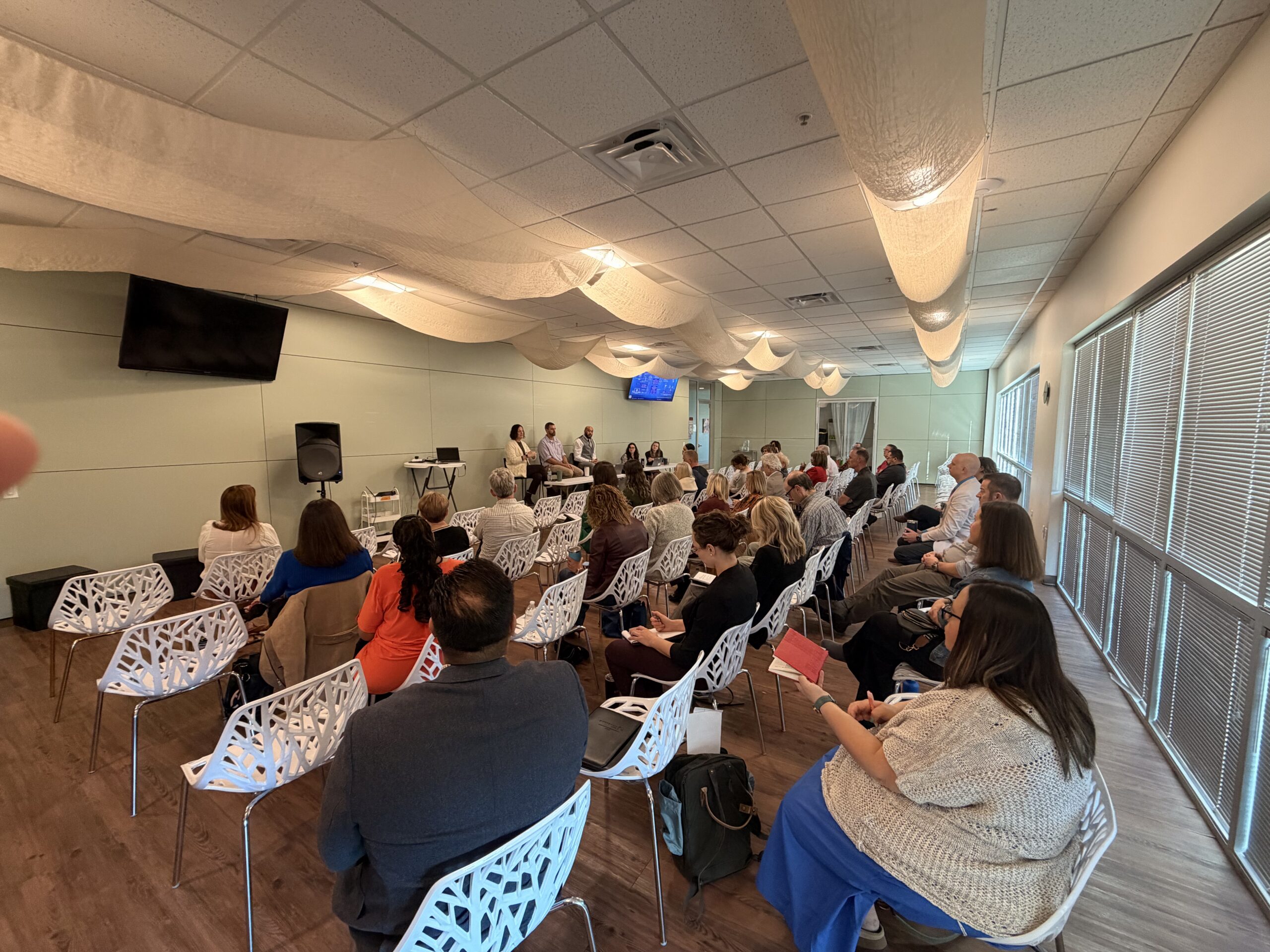 Attendees at the Hiring Edge: Employer Q&A event