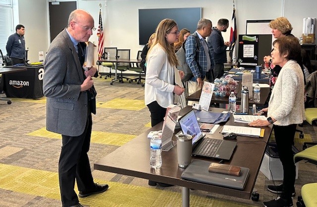 In recognition of Disability Awareness Month, Arapahoe/Douglas Works!  Workforce Center, in collaboration with the City of Englewood, hosted an Inclusive Career Mixer.  The event was held at the Centennial Workforce Center on March 28, 2024.