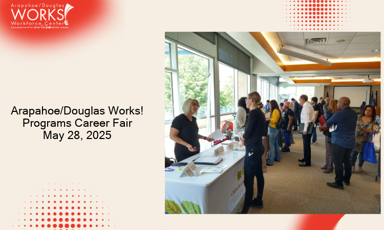 Attendees at the May 28th Programs Career Fair.