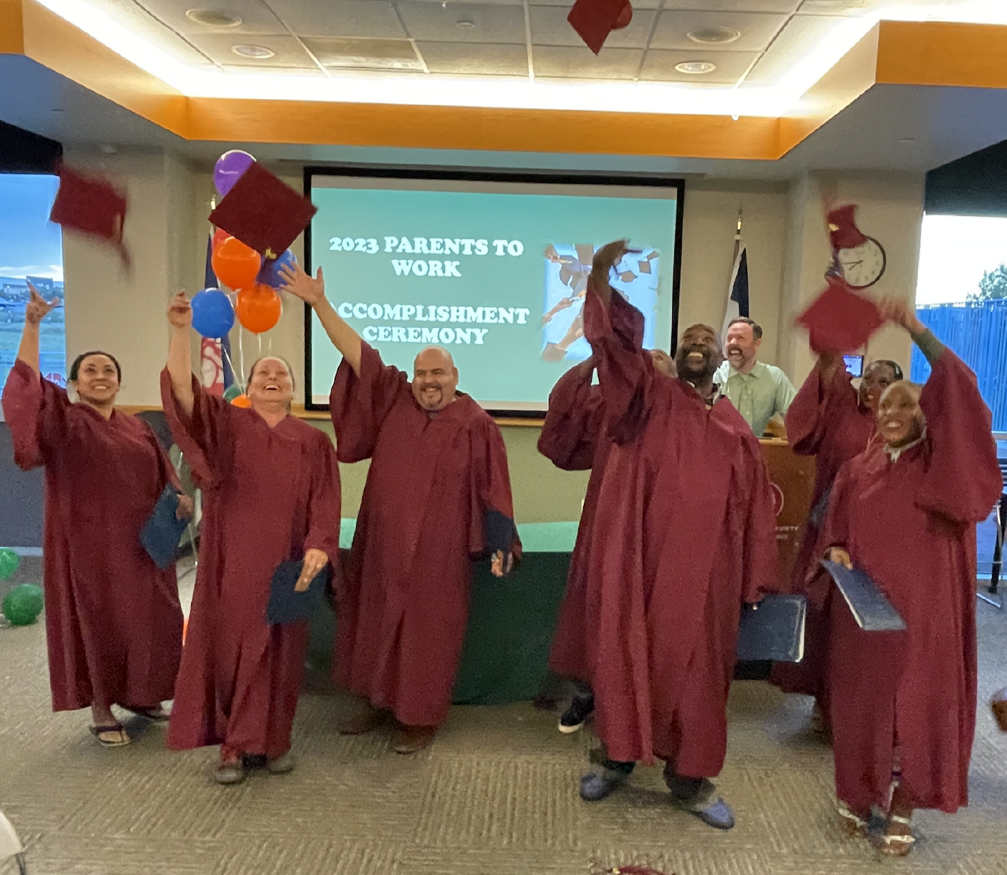 Parents to Work Hosts Accomplishment Ceremony