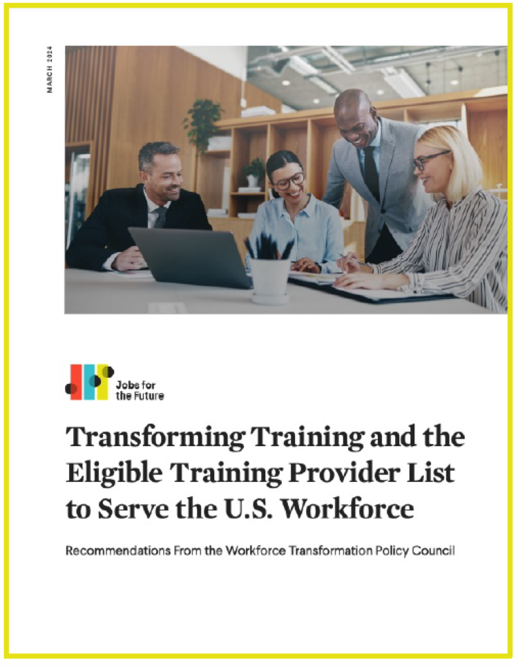 Transforming Training and the ETPL