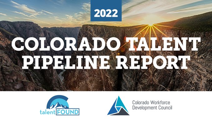 Le Colorado Workforce Development Council (CWDC) a publié le 2022 Talent Pipeline Report le 13 décembre 2022. Cette neuvième version du Talent Pipeline Report analyse et explique les informations sur le marché du travail, met en évidence les stratégies de développement des talents et fournit des opportunités fondées sur des données pour améliorer le pipeline de talents dans le Colorado.