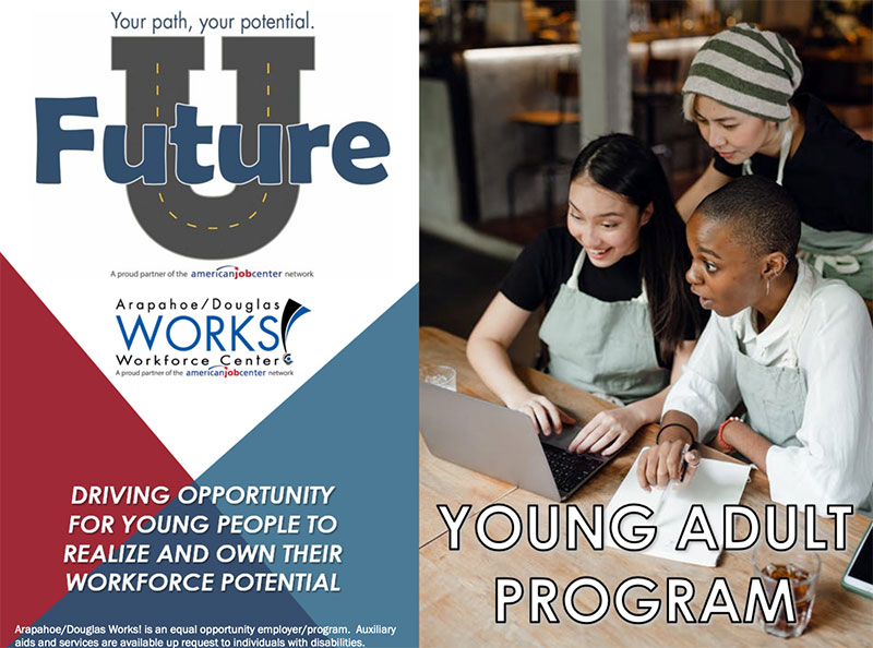 Couverture du site Web de présentation du programme pour jeunes adultes de la WIOA 2021